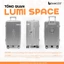 Vali Du Lịch Bamozo Lumispace Chất Liệu PC Nguyên Khối Siêu Bền Bỉ_LUMI