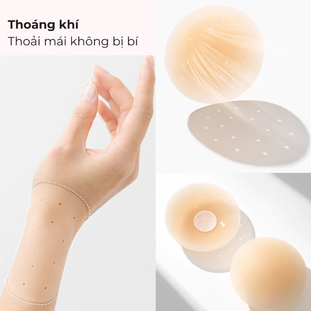 Miếng Dán Ngực Kháng Mồ Hôi ADORE Mềm Mại, Bám Chắc, Chống Tuột - Adore Global
