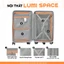 Vali Du Lịch Bamozo Lumispace Chất Liệu PC Nguyên Khối Siêu Bền Bỉ_LUMI