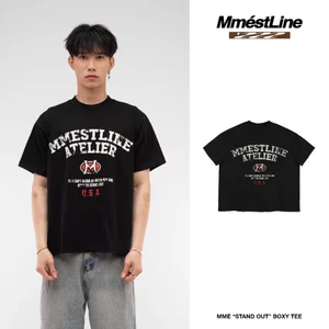 Áo thun MMESTLINE "STAND OUT" form Boxy vải Premium Cotton
