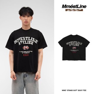 Áo thun MMESTLINE "STAND OUT" form Boxy vải Premium Cotton