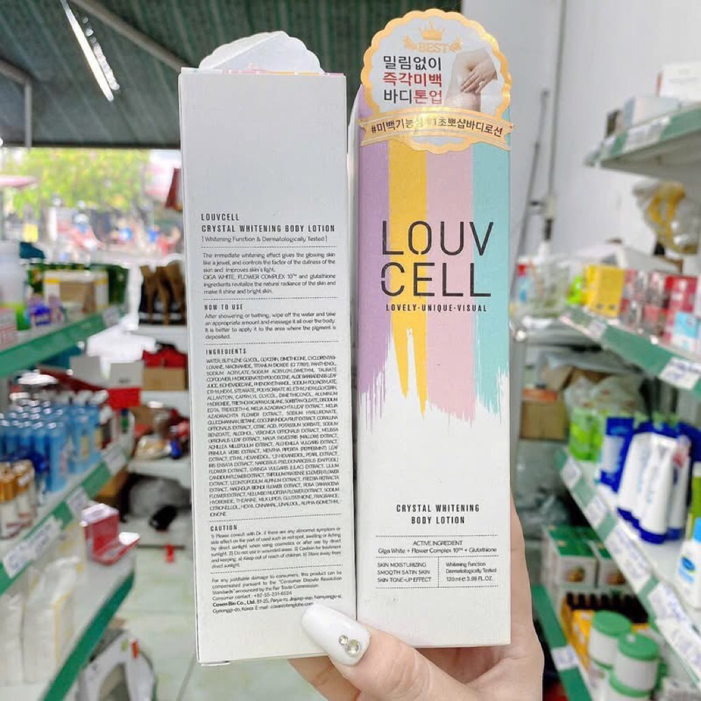 Kem dưỡng trắng Body LOUV CELL