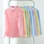 Áo sơ mi sọc nữ GILLEE (nhiều màu) dáng dài vải cotton cao cấp thoáng mát FAS386