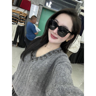 [Về Sẵn]•𝙆𝙞𝙣𝙜𝙨𝙝𝙤𝙥𝙗𝙚𝙖𝙪𝙩𝙮•Áo Len Thừng Cổ Đá Siêu Hot QC