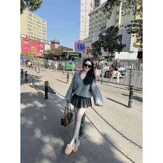 [Về Sẵn]•𝙆𝙞𝙣𝙜𝙨𝙝𝙤𝙥𝙗𝙚𝙖𝙪𝙩𝙮•Áo Len Thừng Cổ Đá Siêu Hot QC