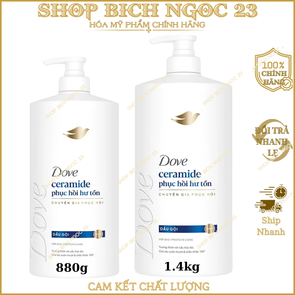 Dầu Gội DOVE Phục Hồi Hư Tổn 1.4Kg