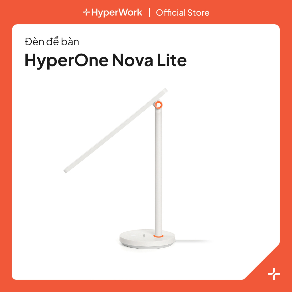 Đèn bàn làm việc- đèn bàn học, vi tính HyperWork Nova Lite DL03 hỗ trợ chống cận thị và bảo vệ mắt. | BigBuy360 - bigbuy360.vn