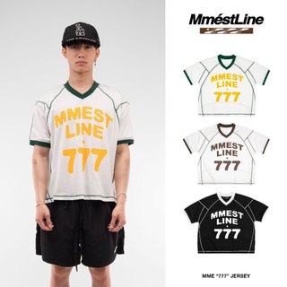 Áo thun lưới MMESTLINE "777" JERSEY form Boxy in lụa