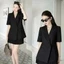 Set áo vest mix cvay xếp ly _Chamie Store
