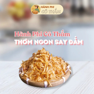 Hành Phi CÔ THẮM Hũ 1000g - Hành Phi Nguyên Chất 100%, Thủ Công Nhà Làm, Thơm Ngon Tròn Vị