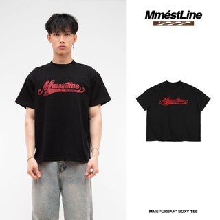 Áo thun MMESTLINE "URBAN" form Boxy chất liệu Premium Cotton in lụa Trame nổi và chìm