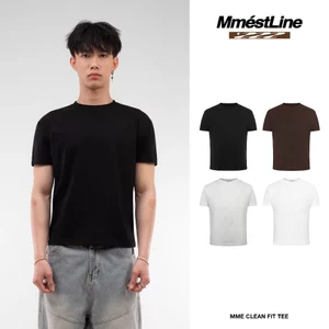 Áo thun Clean Fit MMESTLINE basic form vải cotton 4 chiều