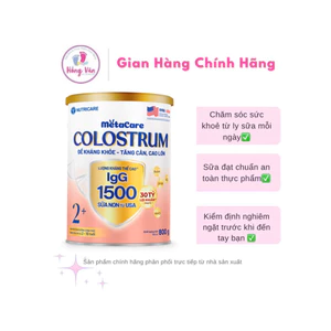 {Hot} Sữa Metacare Colostrum 0-1-2 800g cho bé