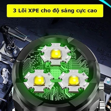 Đèn pin mini 5 chế độ chiếu sáng Nhỏ gọn và di động、Chống nước、Thời lượng pin dài