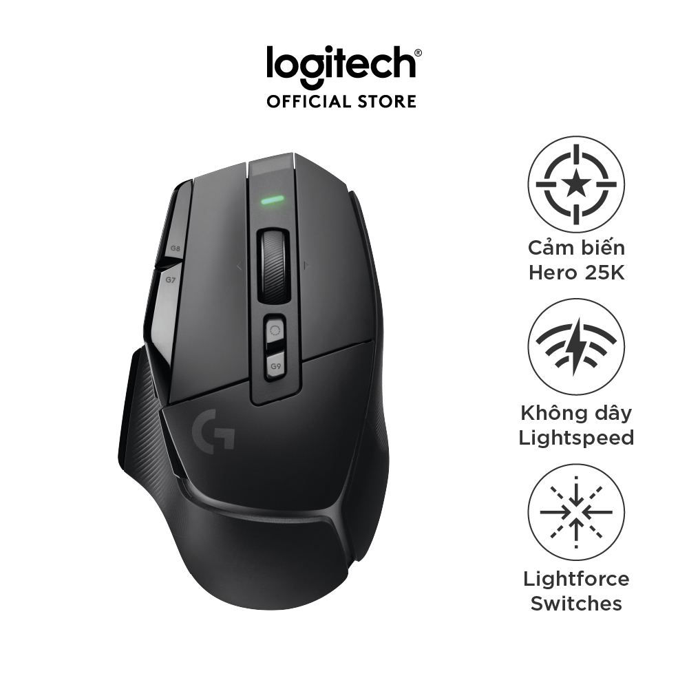Chuột gaming không dây Logitech G502 X LIGHTSPEED