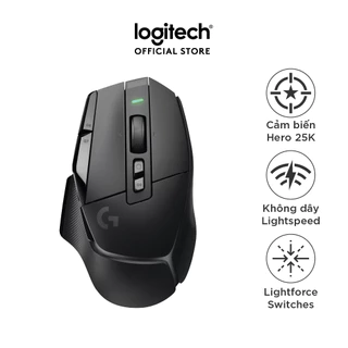 [Logitech Hợp Tác] Chuột gaming không dây Logitech G G502 X LIGHTSPEED – Switch LIGHTFORCE Hybrid