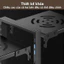 Giá đỡ nồi bằng thép carbon có thể điều chỉnh từ 2 đến 7 tầng, dùng cho kệ bếp và dưới tủ bếp.
