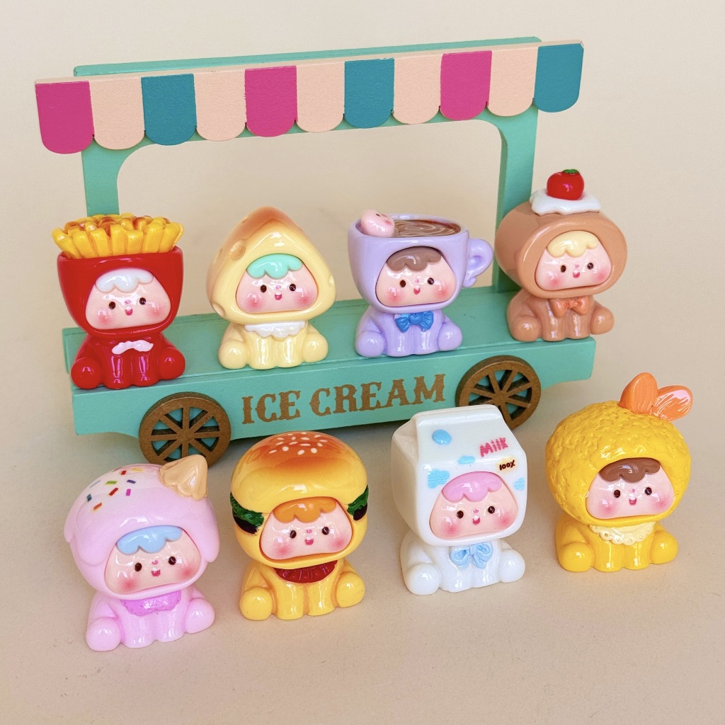 Túi Mù Thức Ăn Đồ Chơi Mini Đẹp Mắt Charm Phát Sáng Dạ Quang Túi Kẹo Cho Bé Đa Dạng Mẫu Mã - Đồ Chơi PUKAPI