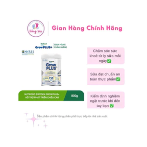 {Hot} Sữa Grow plus Bạc số 1-2 + pha sẵn 110ml cho bé