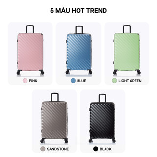 [COMBO ĐỘC QUYỀN] Combo 2 Vali Kéo MIA Larita WENY - Size 20/24/28, Nhựa PC/ABS Cứng Cáp Bền Bỉ, Bảo Hành Trọn Đời