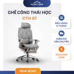 Ghế Xoay Văn Phòng Công Thái Học CTH 97 Thiết Kế Full Lưới Thoáng Khí Đầy Đủ Công Năng Khi Ngồi Giúp Hỗ Trợ Cột Sống — ảnh 1