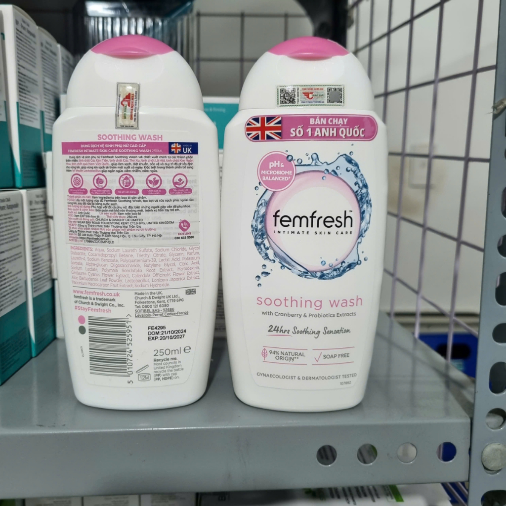 Dung dịch vệ phụ nữ Femfresh Daily Intimate Wash 50ml/250ml