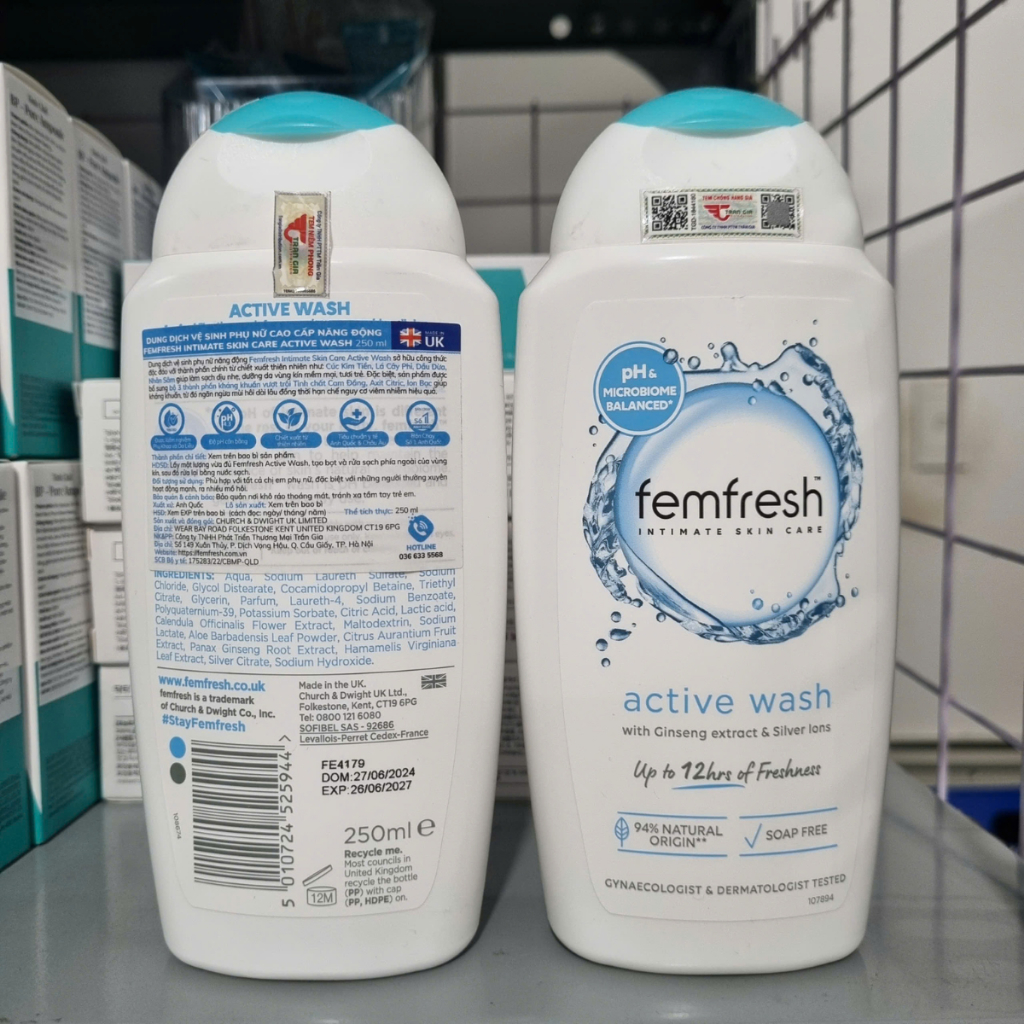 Dung dịch vệ phụ nữ Femfresh Daily Intimate Wash 50ml/250ml