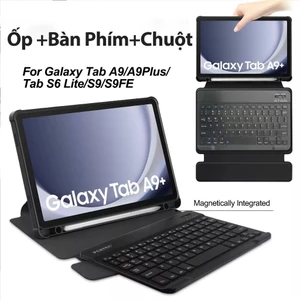 Ốp Bàn Phím Samsung Tab A9+ S10FE/S10 Lite Vỏ Bàn Phím Cảm Ứng Từ Tính Cho Samsung Galaxy Tab S6Lite S9/S9FE