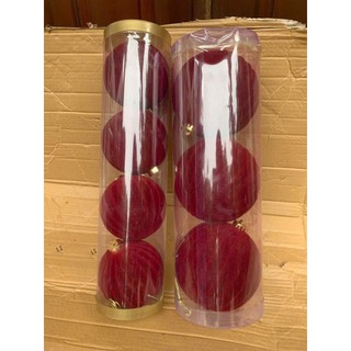 Châu nhung cỡ lớn 12cm 15cm trang trí Giáng Sinh