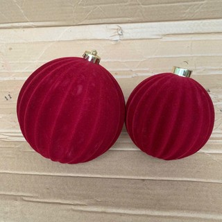Châu nhung cỡ lớn 12cm 15cm trang trí Giáng Sinh