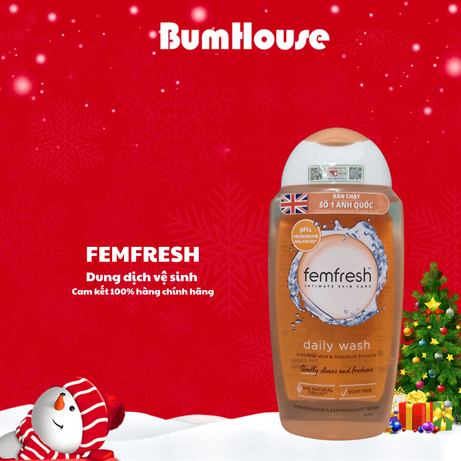 Dung Dịch Vệ Sinh Phụ Nữ Femfresh Daily Intimate Wash 250ml