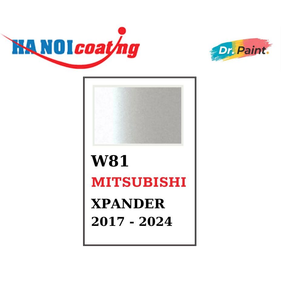 Bình Xịt Xóa Vết Xước Xe MITSUBISHI XPANDER Màu TRẮNG NGỌC TRAI code ...