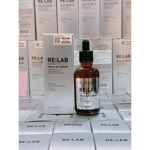 Serum Re:lab mela b3 serum giúp dưỡng ẩm, mờ nếp nhăn, làm trắng da, 50ml - hạn 2028 Hàn Quốc serum relab IS51