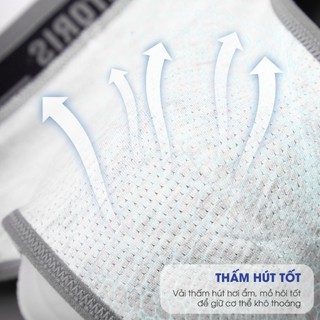 COMBO 3 Quần Sịp Nam Thun Lạnh Cao Cấp MENTORIS, Sịp Tam Giác, Thoáng Mát, Co Dãn 4 Chiều CB3MBF08