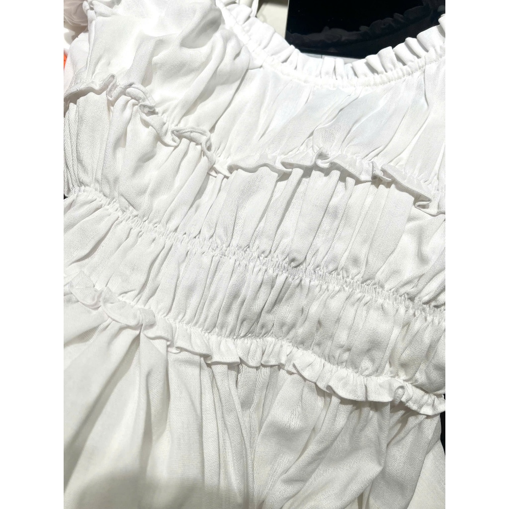 Blary Dress - Váy tùng phồng bo thun