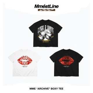 Áo thun MMESTLINE "ARCHIVE" form Boxy chất vải Premium