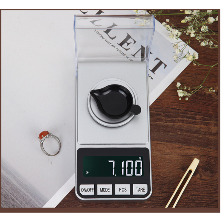 Cân trang sức CX-188A pin sạc 0.001g, cân điện tử siêu chính xác, cân vàng bạc đá quý, dược liệuCân trang sức CX-188A pi