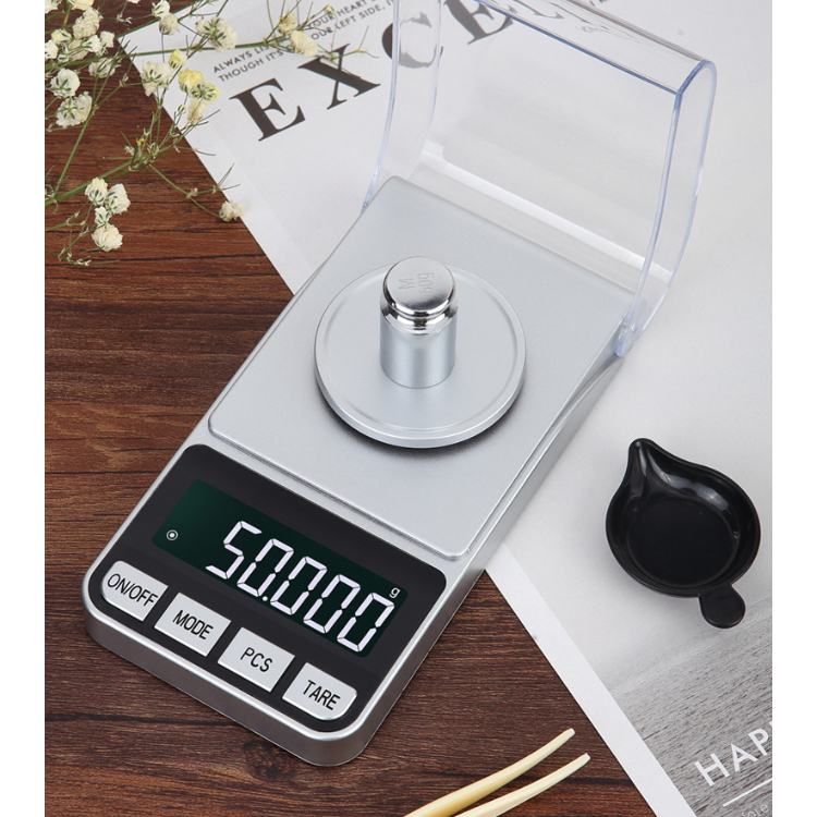 Cân trang sức CX-188A pin sạc 0.001g, cân điện tử siêu chính xác, cân vàng bạc đá quý, dược liệuCân trang sức CX-188A pi