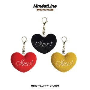 Móc khóa MMESTLINE "FLUFFY" CHARM thêu lông nhân tạo siêu mịn