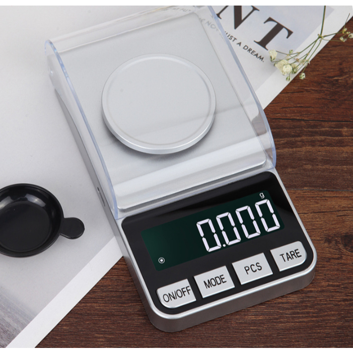 Cân trang sức CX-188A pin sạc 0.001g, cân điện tử siêu chính xác, cân vàng bạc đá quý, dược liệuCân trang sức CX-188A pi