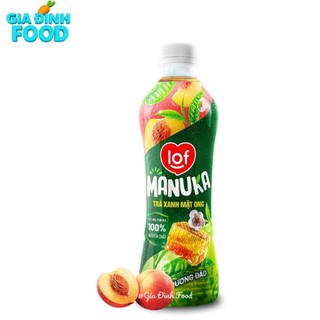 Trà xanh mật ong LOF Manuka vị nguyên bản - Chai 430ml