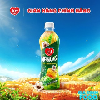 Trà xanh mật ong LOF Manuka vị nguyên bản - Chai 430ml