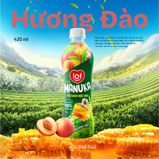 Trà xanh mật ong LOF Manuka vị nguyên bản - Chai 430ml