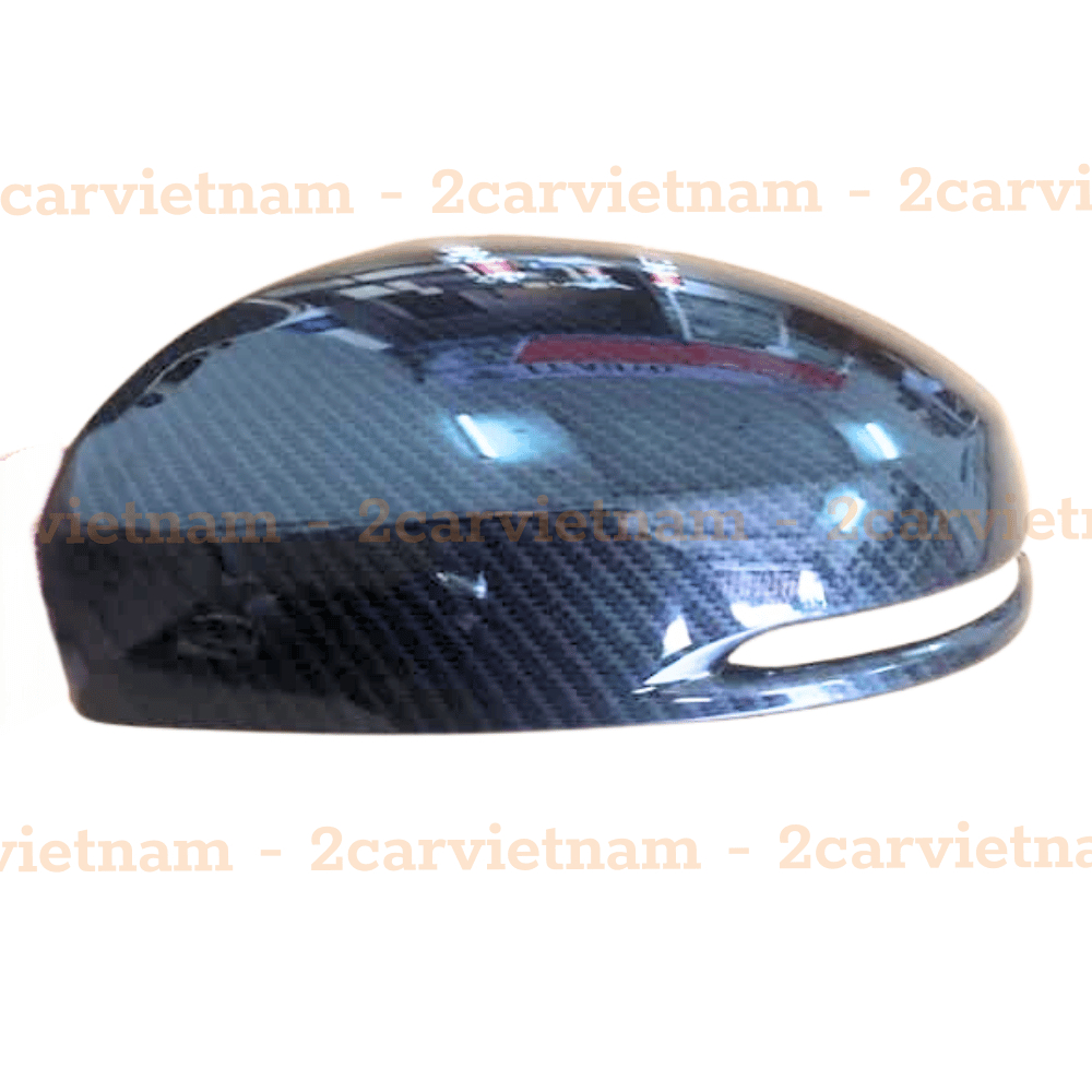 Ốp gương chiếu hậu xe HONDA BRIO 2016 - 2024 - Nhựa ABS vân carbon cao cấp - Giá 1 đôi
