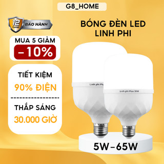 BÓNG ĐÈN LED SIÊU SÁNG LINH PHI 5W 10W 15W 20W 30W 40W 50W 65W