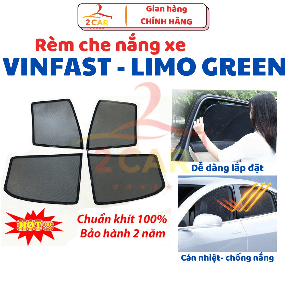 Rèm che nắng xe VINFAST LIMO GREEN / MPV 7, rèm chống nắng LIMO GREEN / MPV7 , chuẩn khít form xe chống nắng hiệu quả n