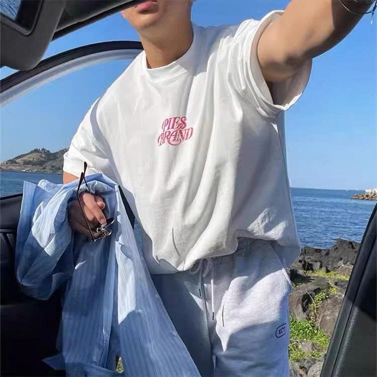 Áo thun Stee Cổ tròn 74 Localbrand ICVCVNI Unisex Cotton