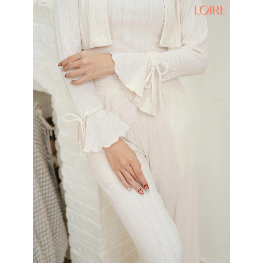[YÊN&YÊU] Bộ Ngủ Dài Tay Loire FDMN250328 Chất Cotton Thấm Hút Thoải Mái