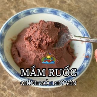 1 hũ mắm ruốc xay Phú Yên, mắm ruốc đặc, mắm ruốc nguyên chất - Hũ 500g - Đặn sản miền Trung Phú Yên, mắm ruốc dẻo, mắm