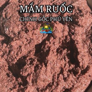 1 hũ mắm ruốc xay Phú Yên, mắm ruốc đặc, mắm ruốc nguyên chất - Hũ 500g - Đặn sản miền Trung Phú Yên, mắm ruốc dẻo, mắm